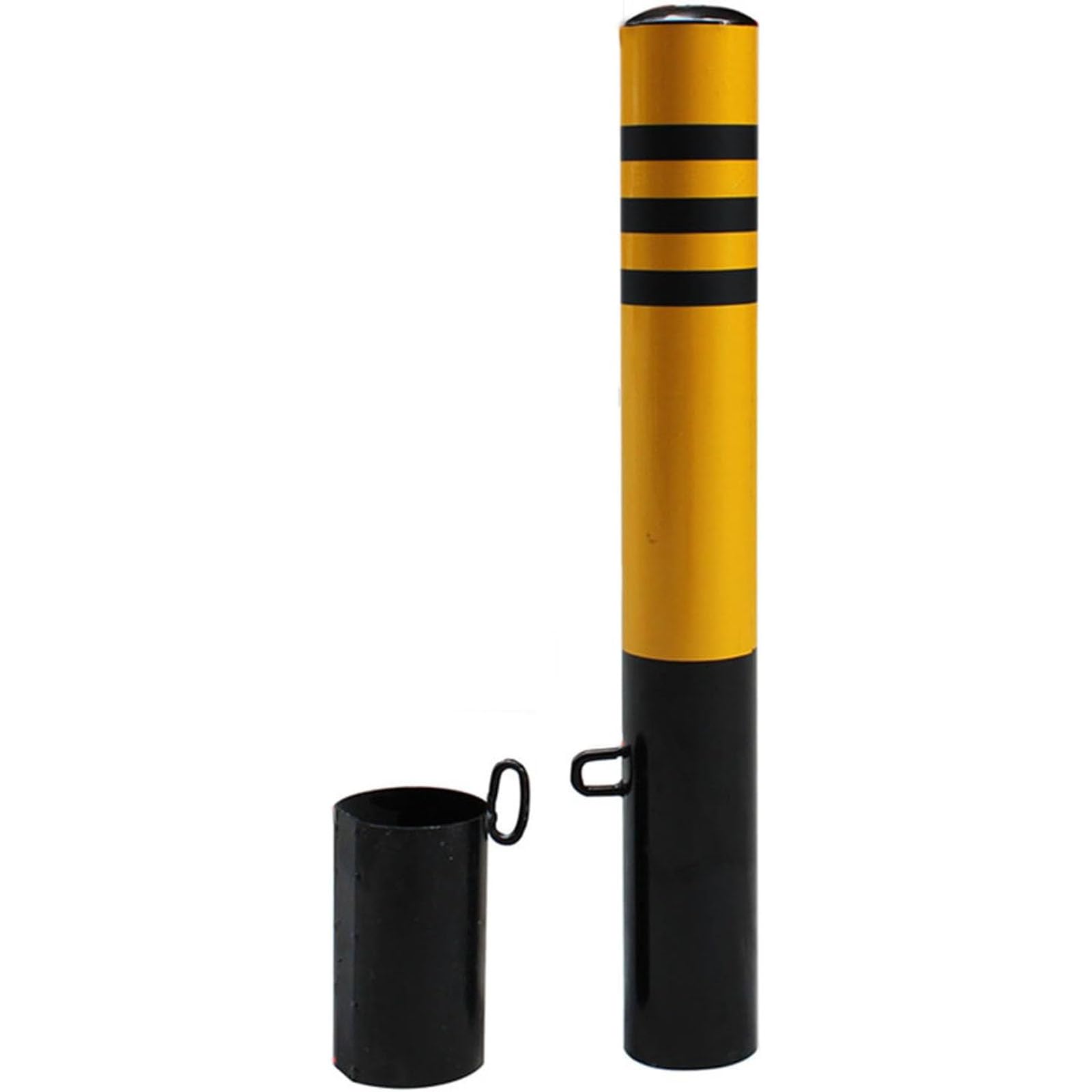 YNBSHGAA Removable Traffic Bollard with Embedment Sleeve for Parking and Construction Lots,1pcs-75cm/29.5in