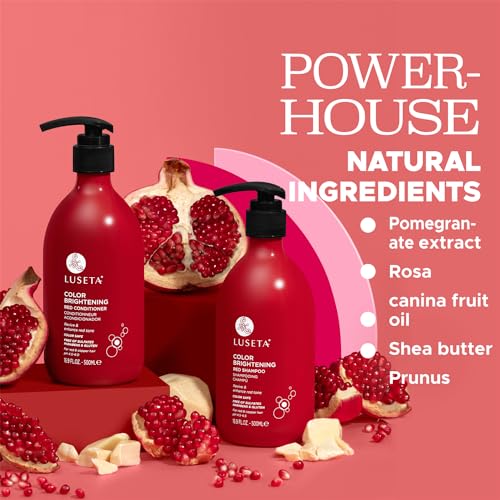 L Luseta Luseta Red Hair Shampoo & Conditioner Set For Color Treated thumb #3