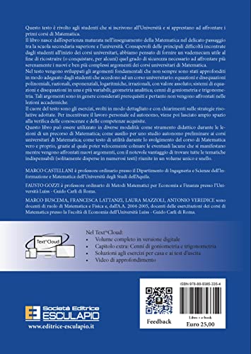 Precorso Di Matematica - 2