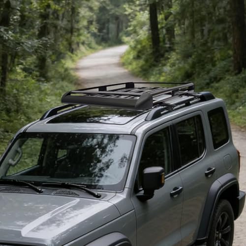 Baca coche de aluminio premium portaequipajes estructural de techo para SUV 3