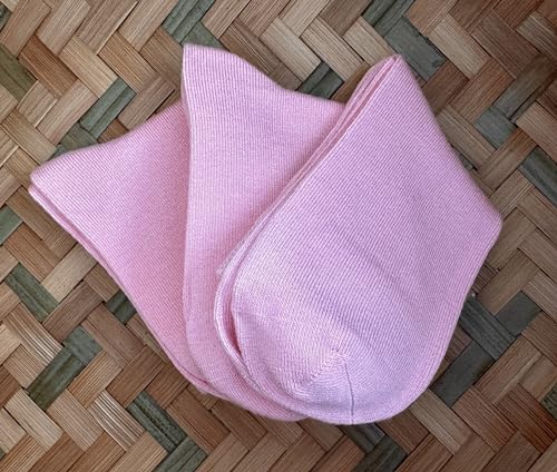 Rambutan Kids (3 Pack) Comfort Seam Plain Color Rayon derived from bamboo School Socks4