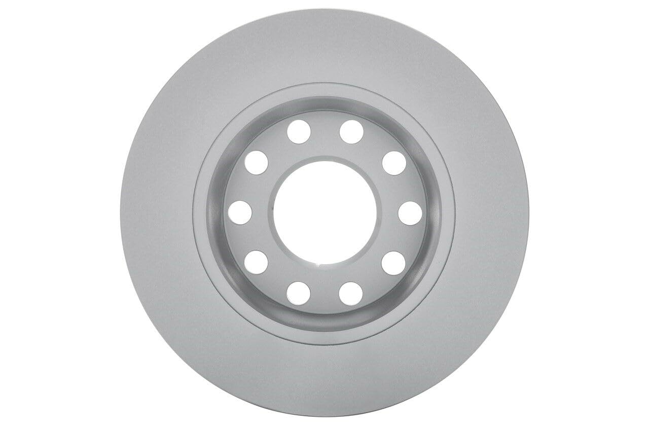 BOSCH Set Dischi Freno BD884 - Dischi Freno Ventilati di Ghisa di 255mm - Asse Posteriore - Conformi al regolamento ECE-R90 - Ottimizzati per Ridurre Rumore, Calore e Corrosione - 2 Dischi