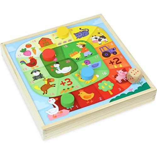 Vilac Vilac6223 Farm Tiny Tots Game Set