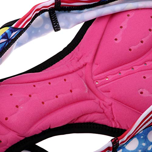 Homyl cueca feminina de ciclismo, calça de mountain bike, Gel 3D acolchoada para ciclismo MTB cuecas