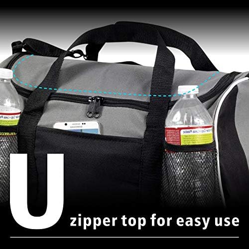 BuyAgain Duffle Bag, 17" Small Travel Carry On Sport Duffel Gym Bag. 4 BuyAgain Duffle Bag, 17" Small Travel Carry On Sport Duffel Gym Bag.