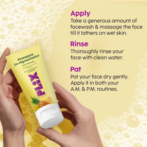 The Plant Fix Plix 5% Pineapple Facewash 100ml - Image 7