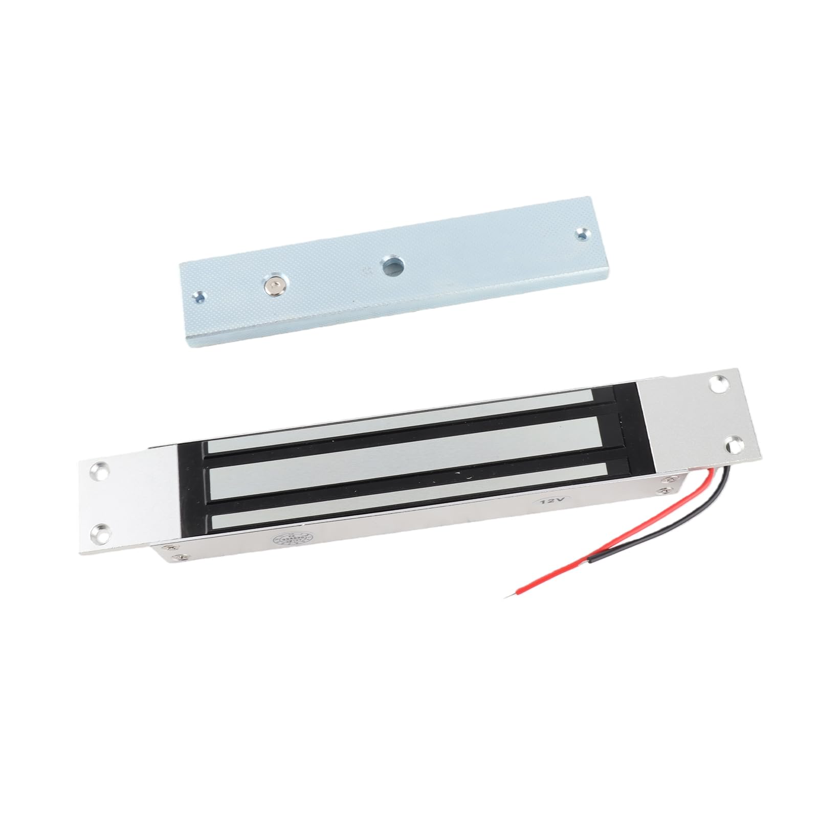Fuerza de retención DC12V 280kg / 600Lbs Cerradura magnética eléctrica para el de Control de Acceso a la Puerta, Cerradura electromagnética Modo NC Seguro a Prueba de fallas