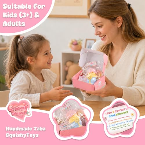 Image of Handmade taba ice Cream Squishy - Ultra-Soft Food-Grade Silicone Squeeze Kids Toys& Adults, Perfect Fidget Toys for Stress Relief, Sensory Play, and Kids Party Favors