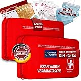💯 QUALITÄTSGARANTIE: Du bist mit unserer Verbandstasche von Hans Hepp für Kfz zu 100% zufrieden oder wir bieten innerhalb von 30 Tagen Ersatz oder volle Rückerstattung des Kaufpreises! Aktualisieren Sie Ihren Erste-Hilfe-Kasten im Auto noch heute und leisten Sie im Ernstfall schnelle Hilfe nach den neuesten Vorschriften!