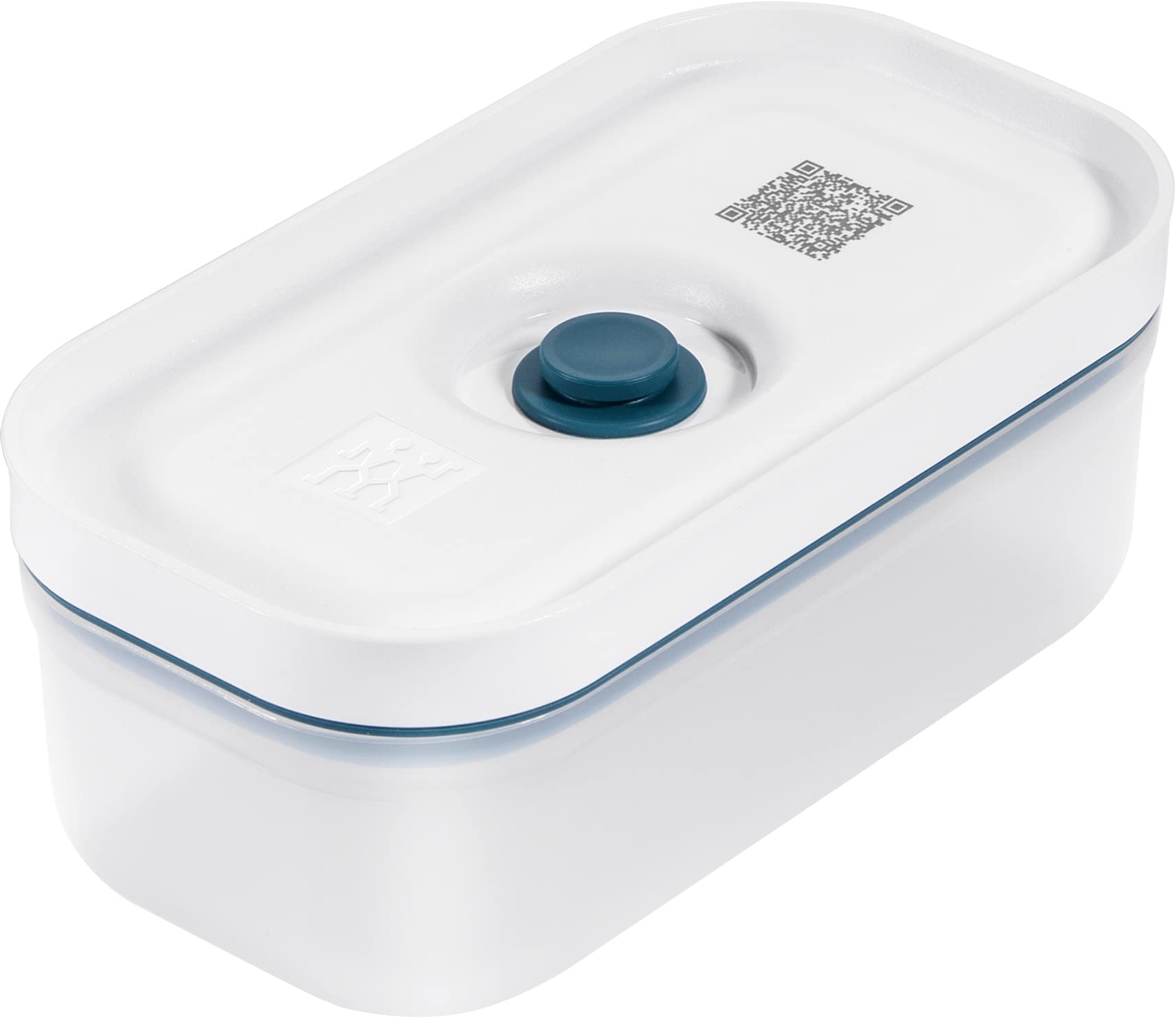 ZWILLING Fresh & Save Vakumlu Saklama Kabı, S, Plastik, Yari Şeffaf Akdeniz Mavisi