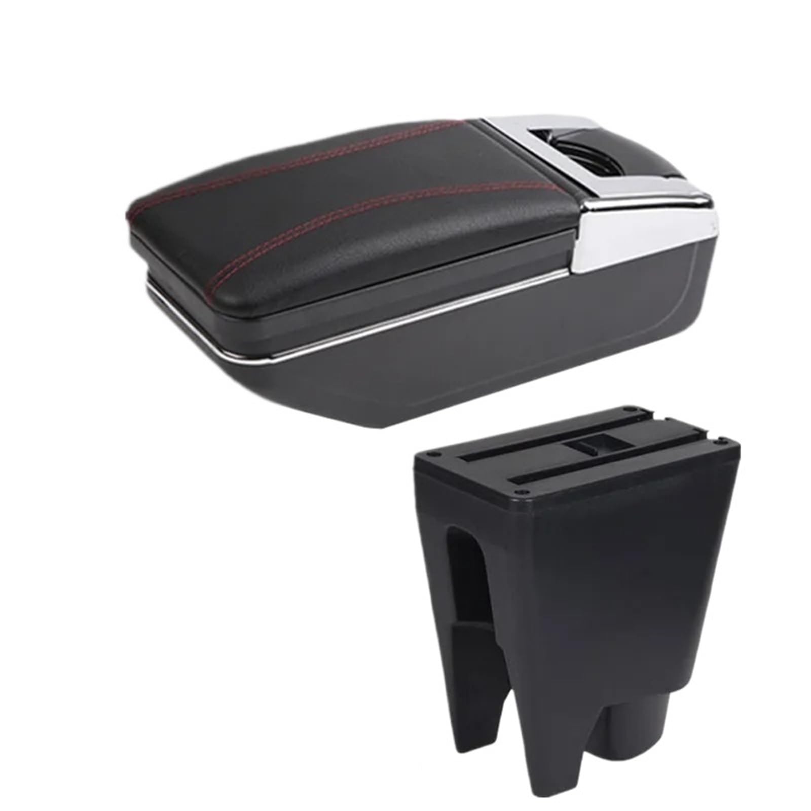 JMOLXURI Car Armrest Box For Peugeot 107 Armrest Box Center Console