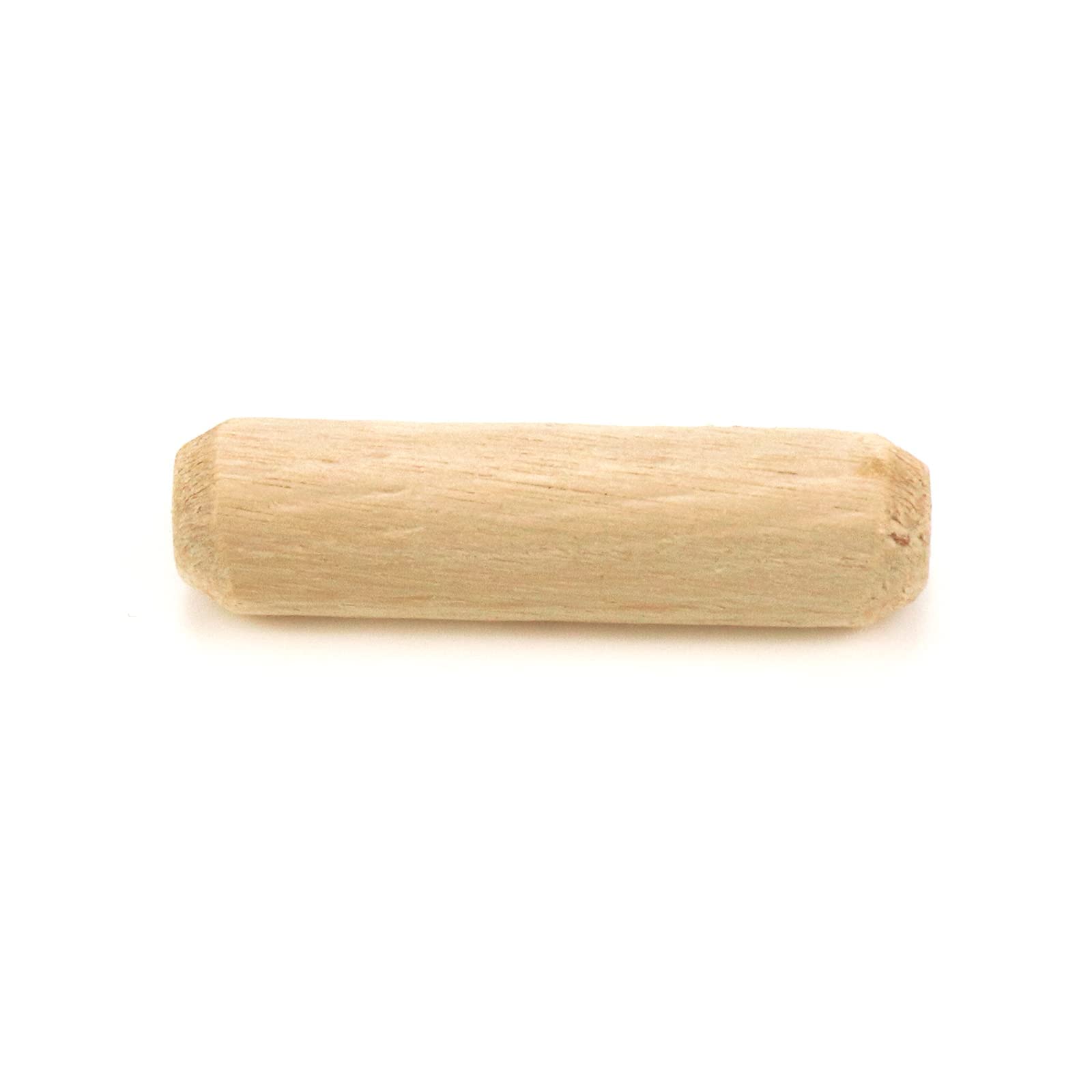 Geesatis 250 Pcs Wooden Dowel Pin 6 x 30 mm Straight Grooved Pins Fluted Dowel Beveled Ends Pins for Furniture, Door 2