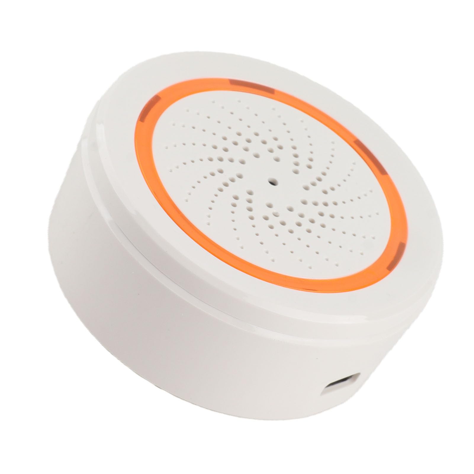 Cocoarm Alarme Lumineuse Sonore Intelligente, Sirène de Contrôle à Distance par Application 2,4 GHz pour Maison (pour)