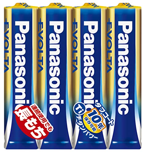 パナソニック(Panasonic) エボルタ 単4形アルカリ乾電池 4本パック