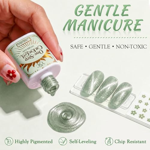 Esmalte de uñas gel cat eye YSC 3 en 1 10ml miniatura 4
