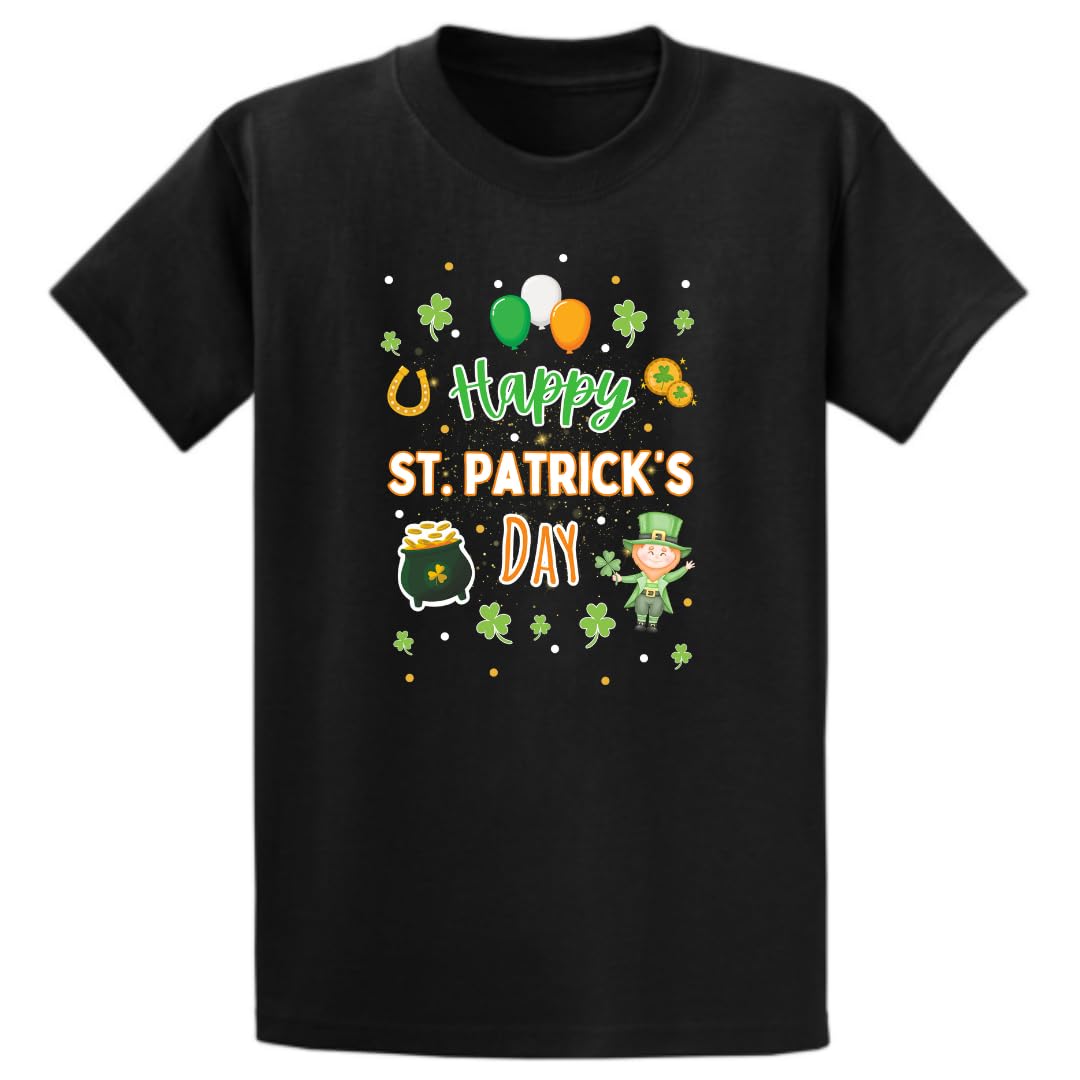 Second Ave Gift CompanySecond Ave Baby/Children's St Patrick's Day Irish Celebration Black T-Shirt T Shirt