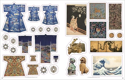 The Met Collector's Sticker Anthology livre autocollant art scrapbooking - 6