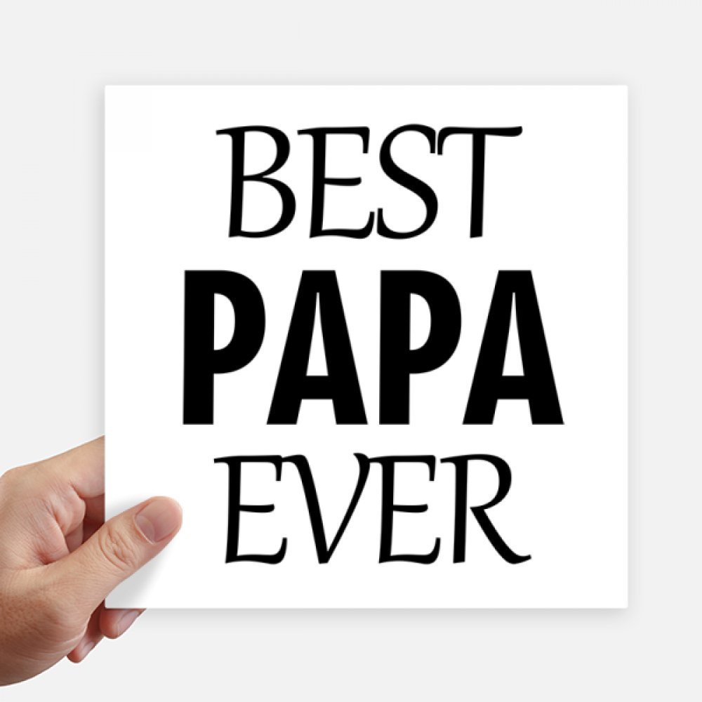 Sticker Le Meilleur Papa jamais de 20 cm pour valise de voyage et ordinateur