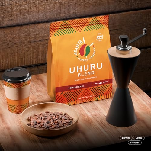 Asante 12 oz Uhuru Blend Café en Grano y Espresso miniatura 3