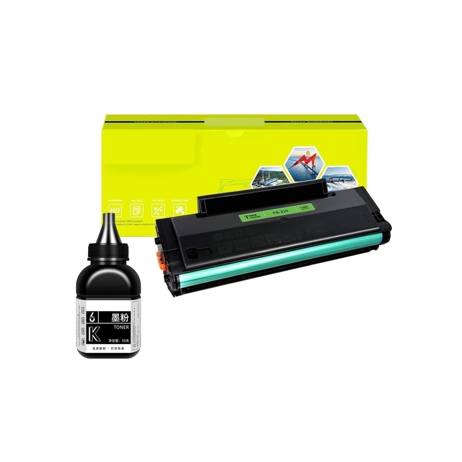 Cartuccia toner ricaricabile, compatibile con Pantum, PA210