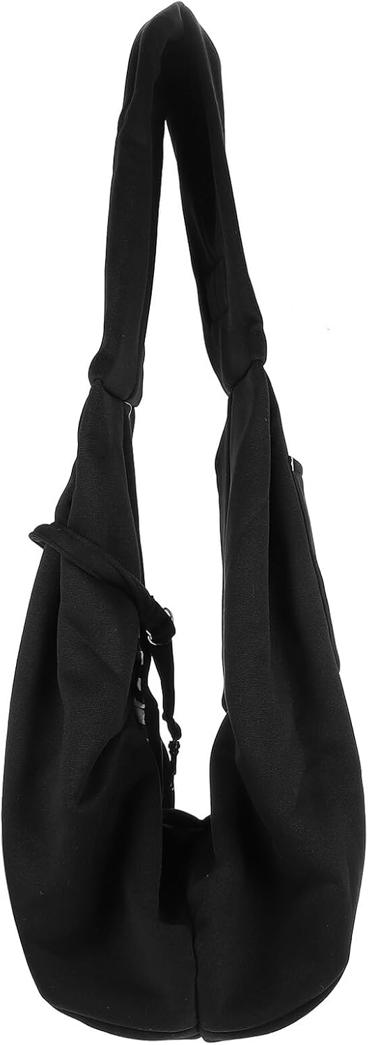 Borsa Tracolla per Animali Domestici Piccola e Portatile Trasportino in Poliestere per Cani e Gatti Design Ventilato e Sicuro per Passeggiate all Aperto