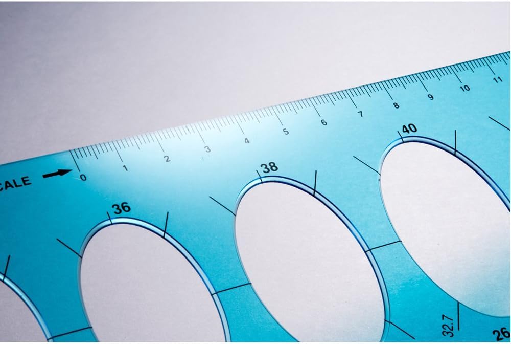 Ellipse ruler (japan import)