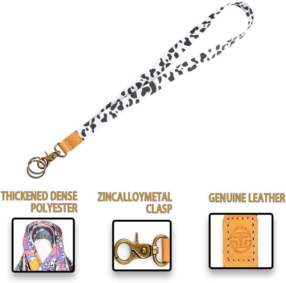 Lanyard for Keys, Cool Neck Strap Key Chain Holder, Long Lanyard for ID Badges Wallet - Image 4