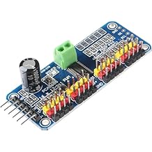 1pc PCA9685 16 CH 12Bit PWM Servo Motor Driver Board Controller IIC Interface for Arduino Raspberry Pi Zero/Zero W/Zero WH/2B/3B/3B+ and Robot 1pc