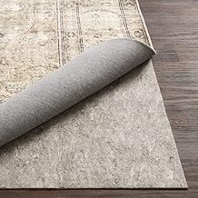 Loloi Loloi-Grip Rug Pad, FPAD2 Grey, 10-0" x 14-0". 13" Thick, Gray, 1/8 inch, Reversible, Soft, Cushion, Low Profile, Hardwood, Carpet, Tile, Vinyl, Linoleum, Multi Surface, Trim to fit, Rug Pad