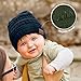 3-Pack Baby Beanies for Boys, Girls - Stretchy Knit Baby Hats, Cute Newborn & Toddler Winter Hat, Soft & Warm Infant Beanie 6-36 Months (Urban, M)