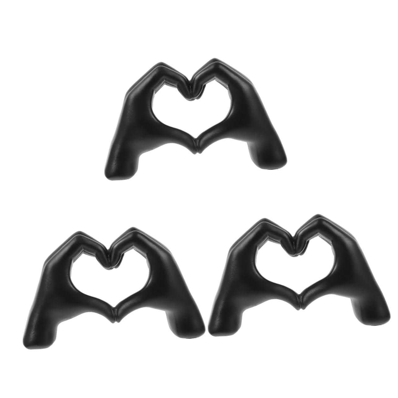 Sculptures décor à la maison en résine noire de qualité supérieure, signées MAGICLULU