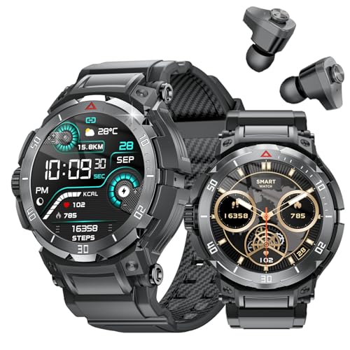 体重計、腕時計、イヤホン Amazon | JUSUTEK 2025 業界新登場 スマートウォッチTWSイヤホン一体