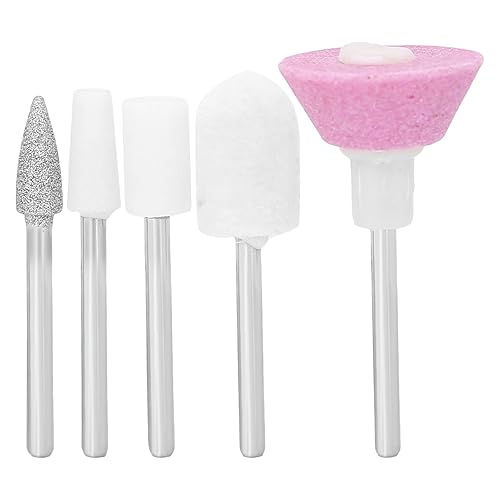 Miniatura 9 de Kit de taladro eléctrico para uñas, kit de manicura inalámbrico recargable, pulidor de uñas portátil con luz (01)