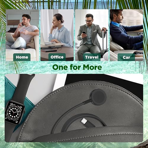 Upgraded for Apple Watch Charger Cable,USB C to Magnetic Wireless Fast i-Watch Charging Cord, Compatible with iWatch Series Ultra10/9/8/7/6/SE/SE2/5/4/3/2 - Image 7