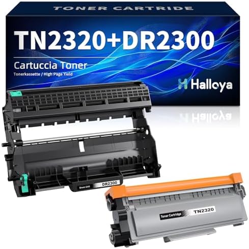 TN2320 Toner DR2300 Trommel Kompatibel für Brother MFC-L2700DW MFC-L2700DN | TN2320 DR2300 Toner für MFC-L2720DW HL-L2340DW HL-L2300D DCP-L2520DW DCP-L2540DN (TN2320+DR2300)