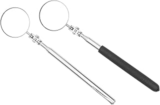 Beavorty 2 Peças Espelho De Inspeção Telescópico Ferramenta De Espelho De Cílios Espelho De Extensão De Cílios Espelho De Extensão De Cílios Espelho De Enxerto De Cílios Espelho De Cílios