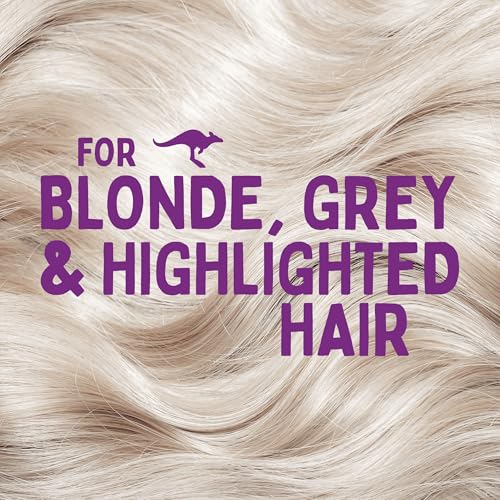 Aussie Blonde & Hydrate Purple Shampoo And Conditioner Set With Hair Mask. Neutralise Brassy, Yellow Tones On Bonde, Highlighted & Silver Hair. For Bleached, Highlighted And Grey Hair - Image 3