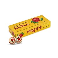 Vista 1 de De la Rosa Mazapan, mazapán de la Rosa, caramelo de maní original mexicano, paquete regular de 30