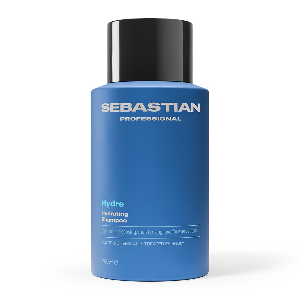 Sebastian Professional Hydre Hydrating Shampoo for Frizzy and Dry Hair | Moisturizing Cleanser for Dry Hair | Moisture Replenishing Formula for Coloured & Chemically Treated Hair| 280 ml-image-33