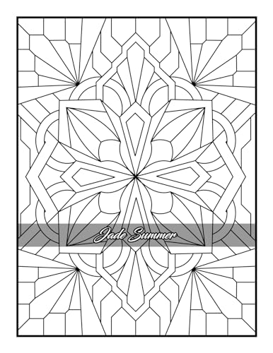 100 Amazing Patterns: An Adult Coloring Book with Fun, Easy, and Relaxing Coloring Pages - Image 71