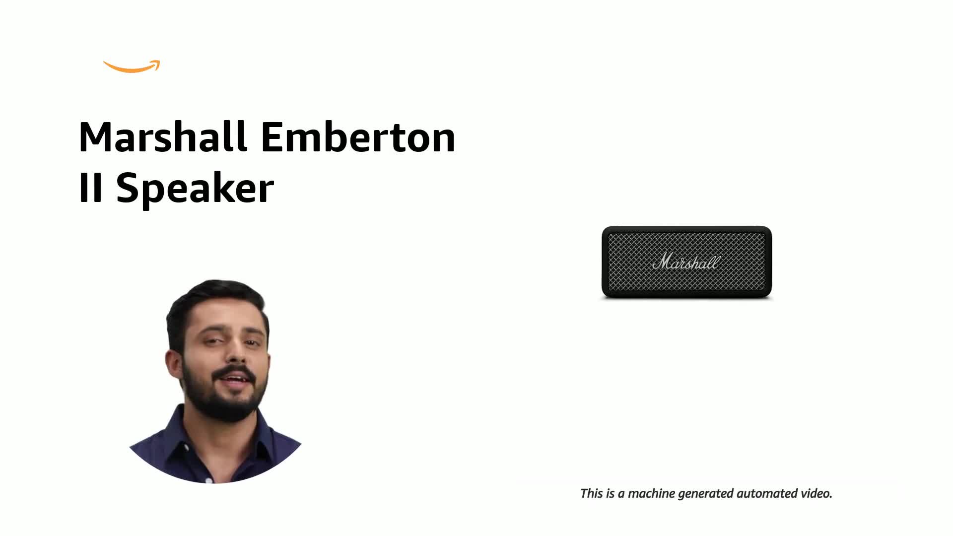 Marshall Emberton II Compact Portable Bluetooth Speaker with 30+
