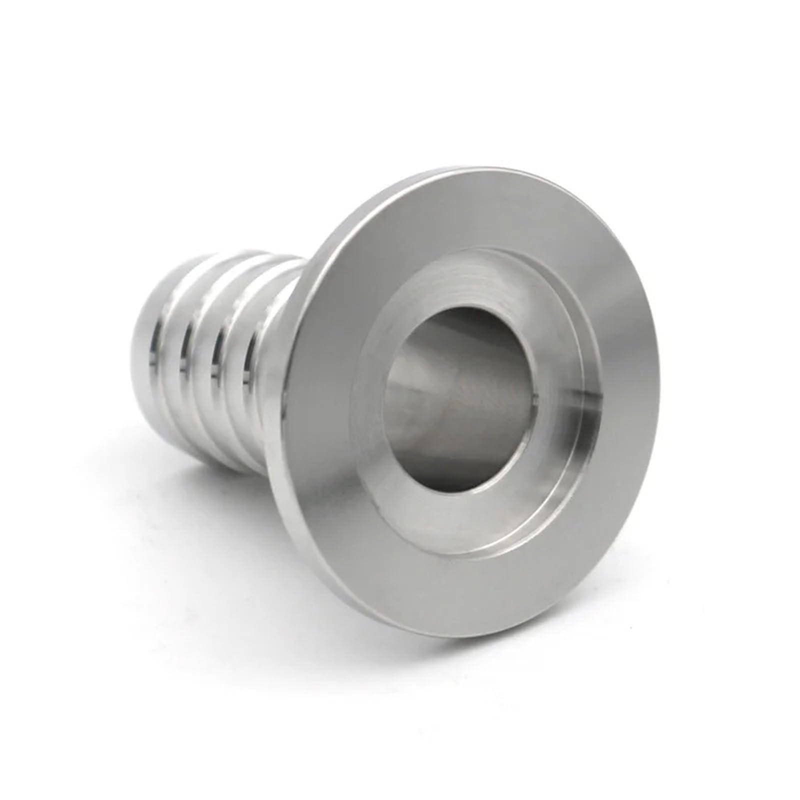 1 Uds KF10 KF16 KF25 KF40 KF50 brida de vacío manguera Junta de lengüeta 304 accesorio de tubería sanitaria de acero inoxidable OD 6 8 13 16 20 25 32 40 50mm(KF40-20mm)