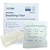 Tracheotomy Humidifier, Heat Moisture Exchanger, HME for Suitable for Tracheostomy, EO Sterilization, 12 per Box