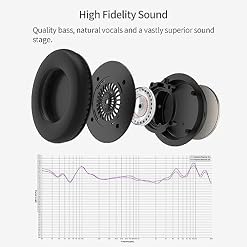 SoundMAGIC Vento P55 Casque Filaire, Basses puissantes, Hi-FI, stéréo, à Isolation phonique, avec câbles Amovibles, pour Audiophile, Gris Acier - Les Beatles, Paul McCartney, John Lennon, RIngo Starr, George Harrison SoundMAGIC Vento P55 Casque Filaire, Basses puissantes, Hi-FI, stéréo, à Isolation phonique, avec câbles Amovibles, pour Audiophile, Gris Acier – Image 6