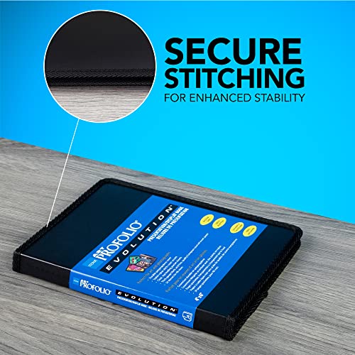 Itoya Profolio Evolution 4X6 Black Photo Album With 48 Pages - Photo Album Book Art Portfolio Folder For Artwork - Picture Book Portfolio Binder - Presentation Binder Photo Book #TOP2