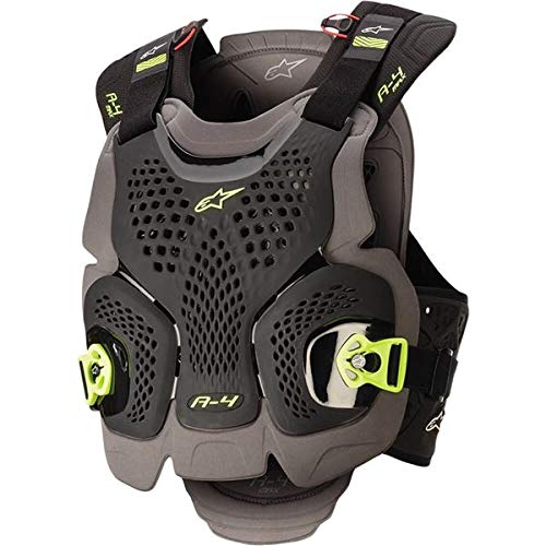 Alpinestars A-4 Max Roost Deflector, Black/Yellow