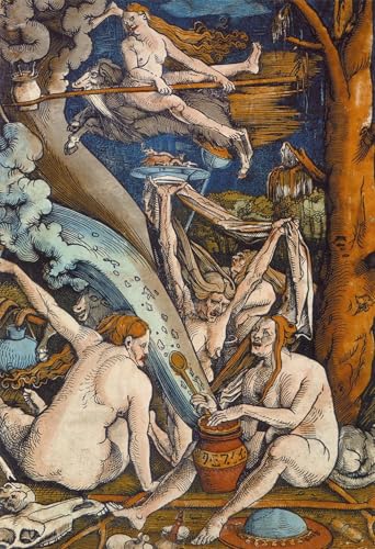 Affiche Sorcières Hans Baldung Grien pour Créer une Ambiance Cabinet de Curiosités