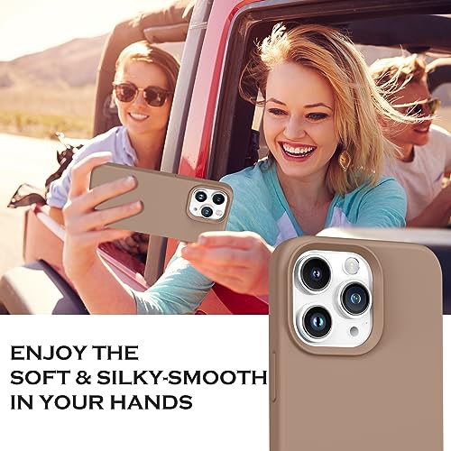 YINLAI Custodia in silicone per iPhone 15 Pro Max