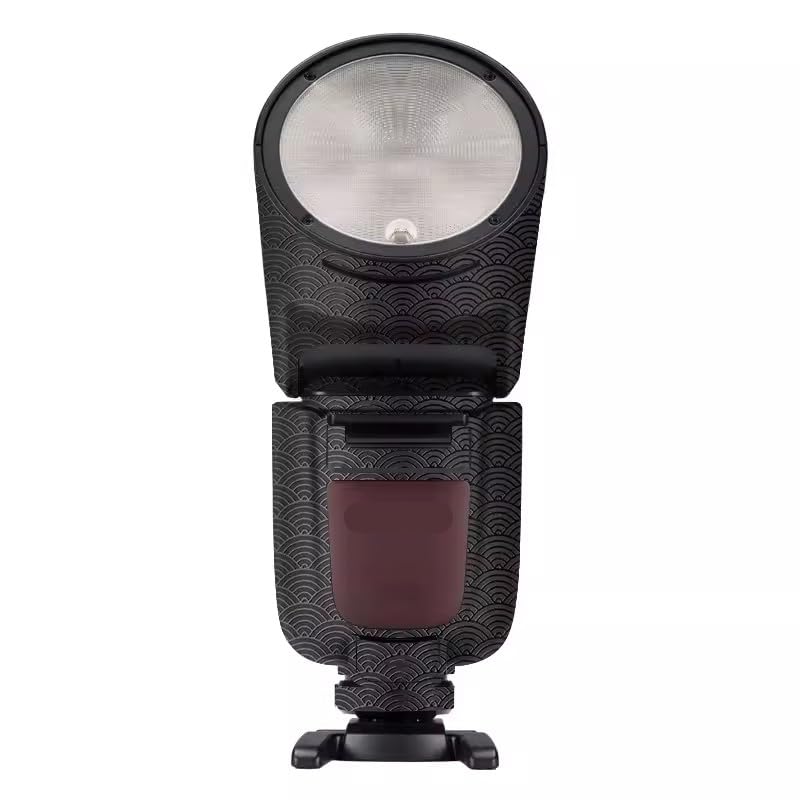 Eviter rayures flash Godox V1 Pro avec film protection vinyle
