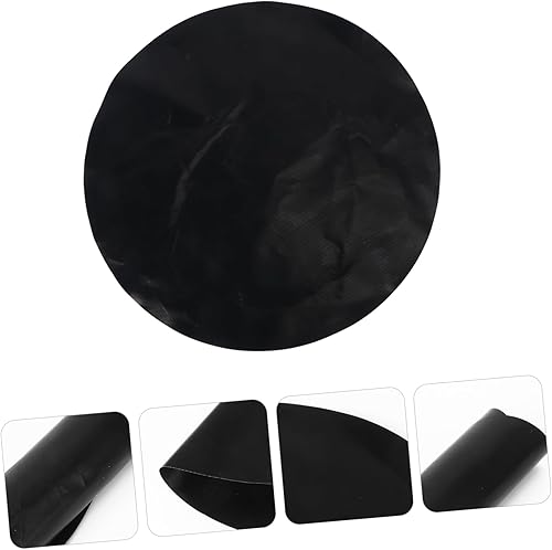 Miniatura 9 de GANAZONO Juego de alfombrillas antiadherentes para barbacoa, alfombrilla de cocina antiadherente, tapete de parrilla reutilizable, tapete circular